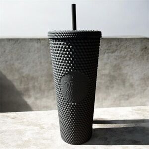 ๐ Starbucks Matte Black Studded Tumbler